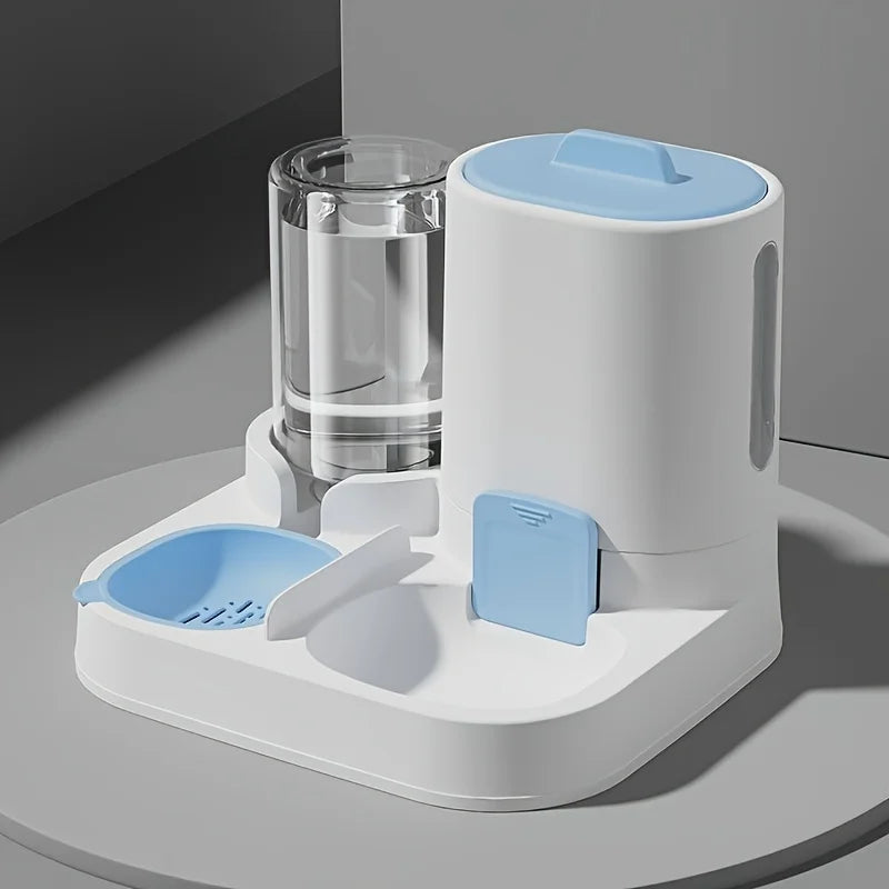 Distributeur Automatique 2-en-1 Chat & Chien — Eau & Nourriture | PawNest