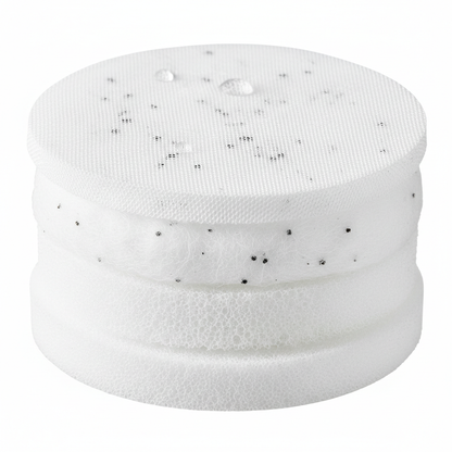 Gros plan filtre à charbon actif pour fontaine à eau chat PawNest